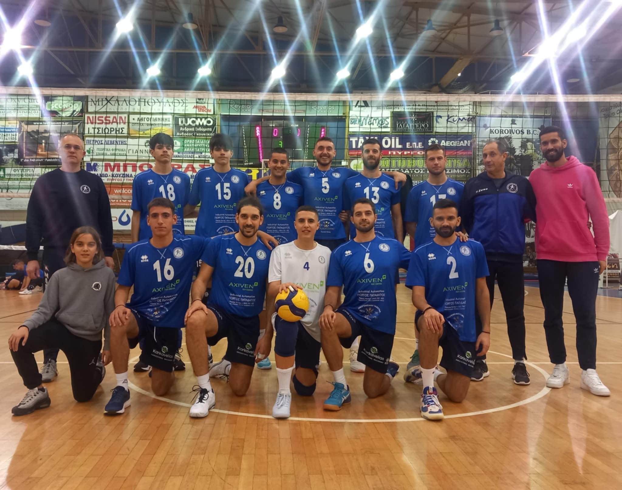 Βόλεϊ/Κόροιβος: Εντός έδρας ήττα από τον Άθλο στην πρεμιέρα της Β΄ Φάσης