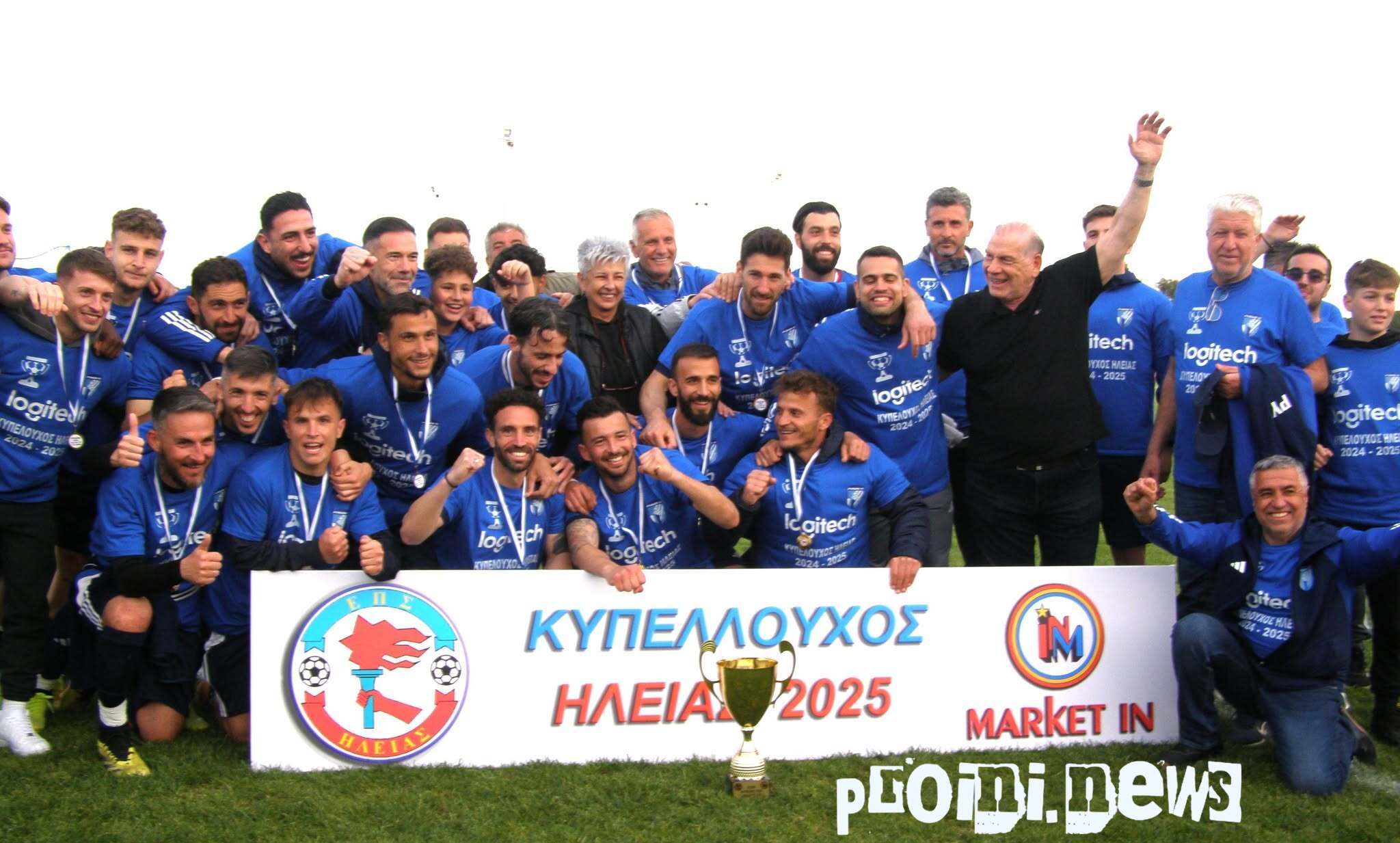 Νταμπλούχος ο Πύργος F.C. Θύελλα, 4-1 την Δόξα στον τελικό Κυπέλλου (φωτο)