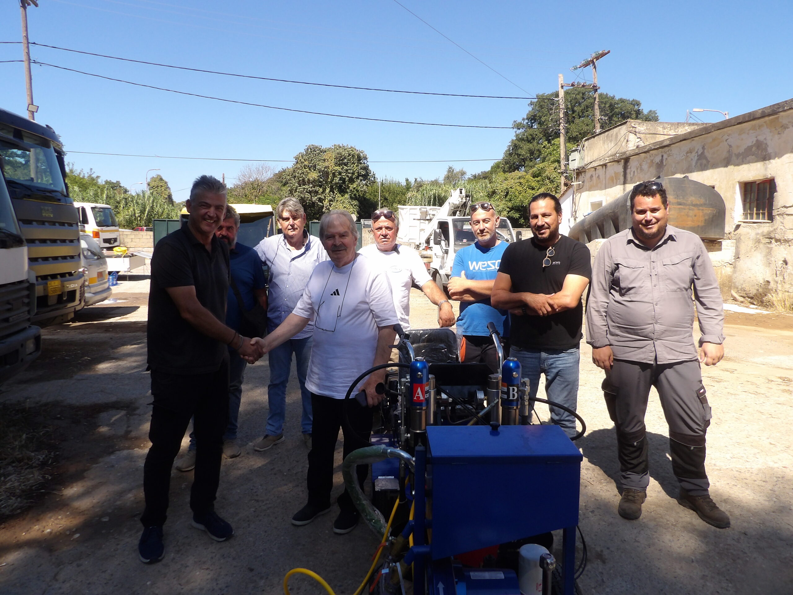 Δήμος Ανδρίτσαινας-Κρεστένων: Προμήθεια υπερσύγχρονου διαγραμμιστικού μηχανήματος