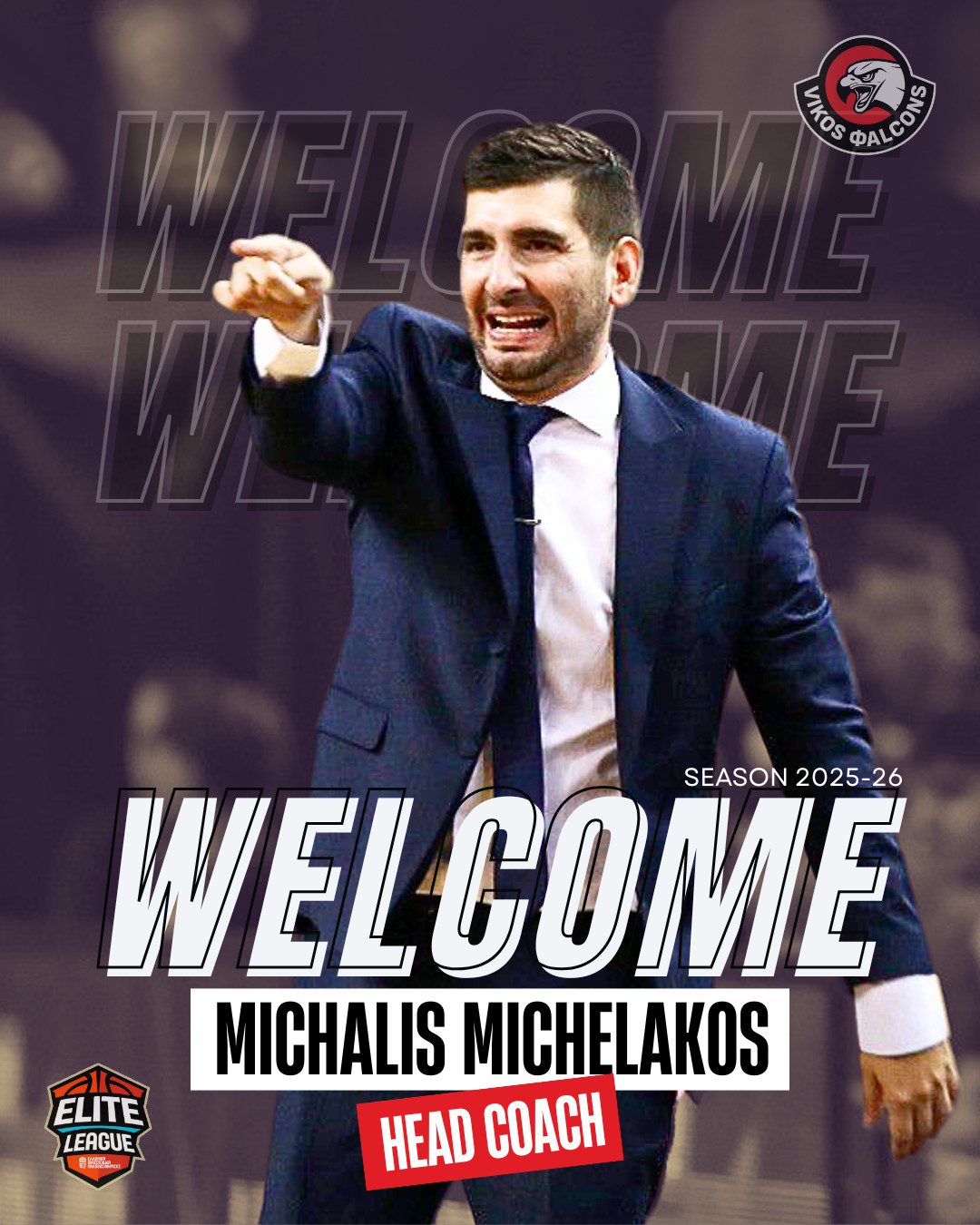 Elite League: Κι επίσημα στον Βίκο ο Μιχελάκος