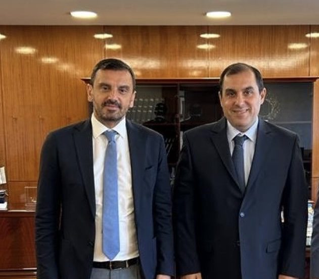 Συνάντηση Νικολακόπουλου με τον υφ. Πολιτικής Προστασίας