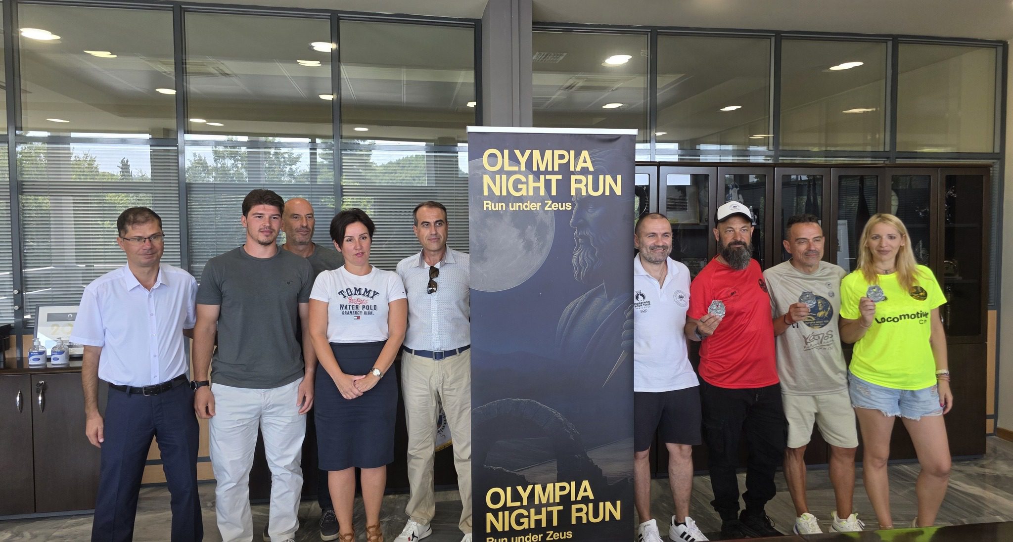Όλα έτοιμα για το “1ο Olympia Night Run-Run Under Zeus”