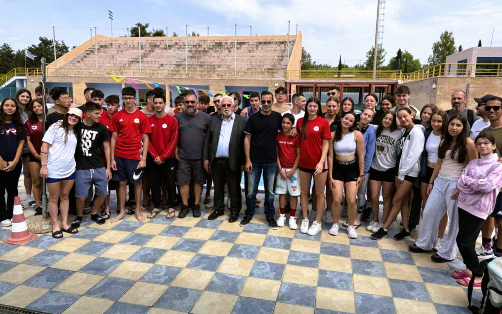 Στο κολυμβητήριο Αμαλιάδας η προετοιμασία της K23 του Ολυμπιακού