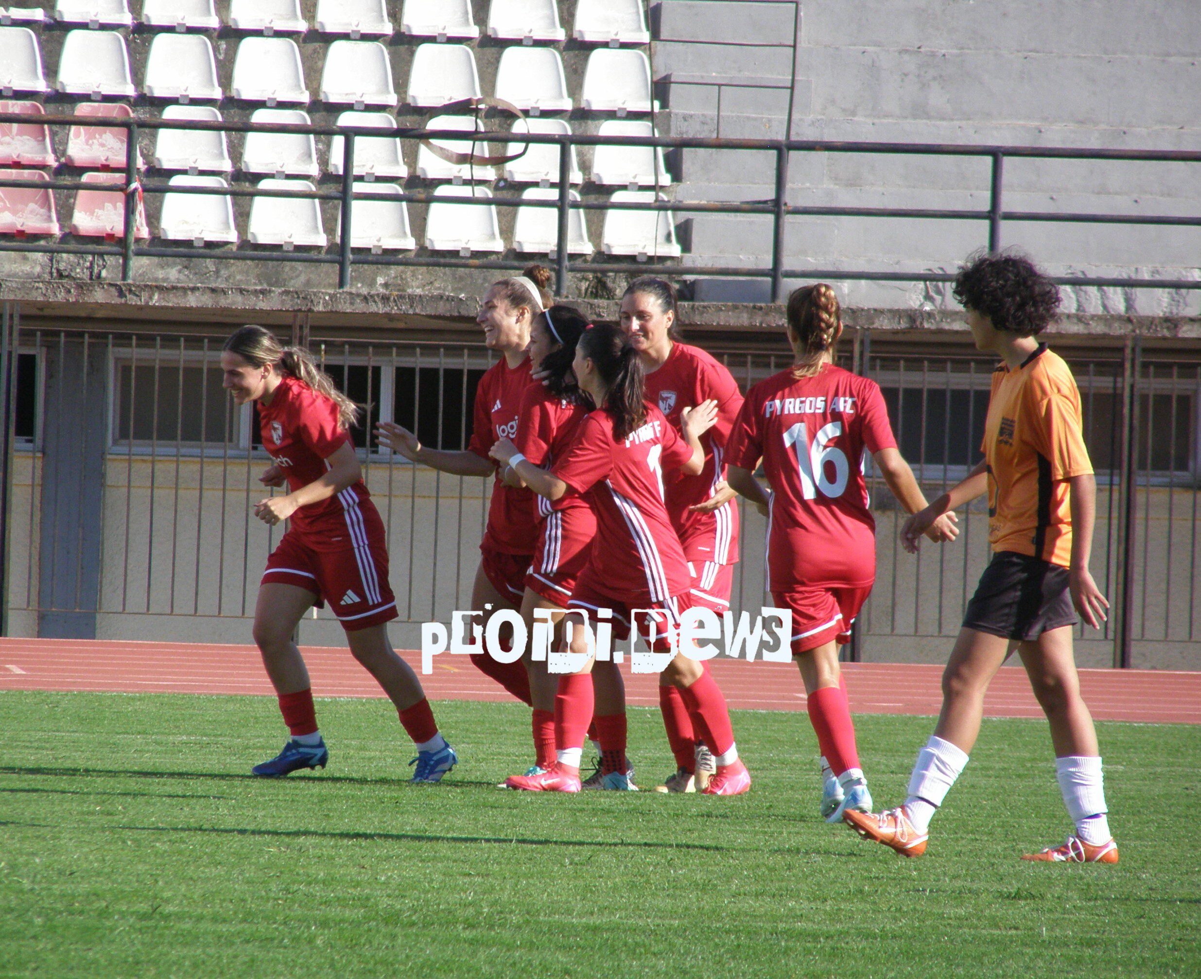 ΠΑΣ Πύργος/Γυναίκες: Άνετη νίκη-πρόκριση επί του Φείδωνα Άργους στο Κύπελλο Ελλάδας Γυναικών