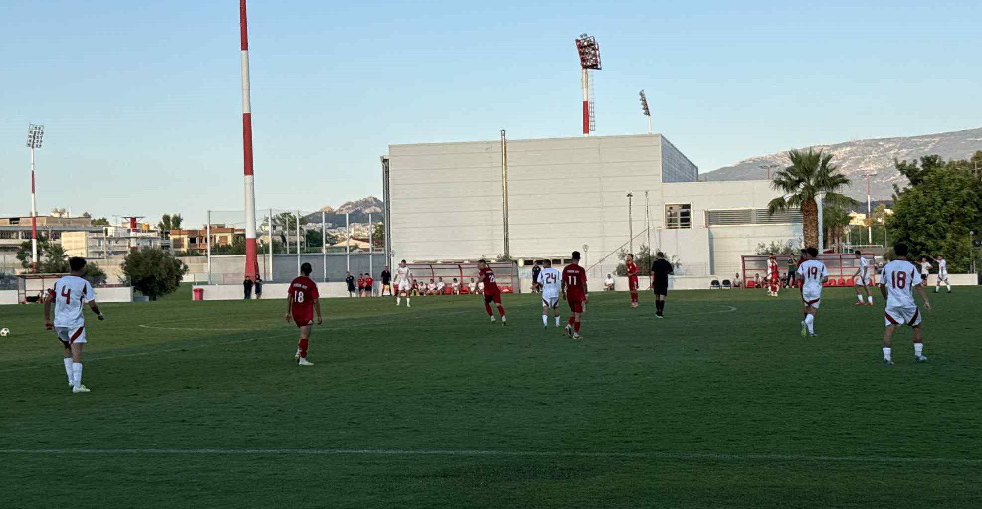 Ήττα του ΠΑΣ Πύργος από τους Νέους του Ολυμπιακού