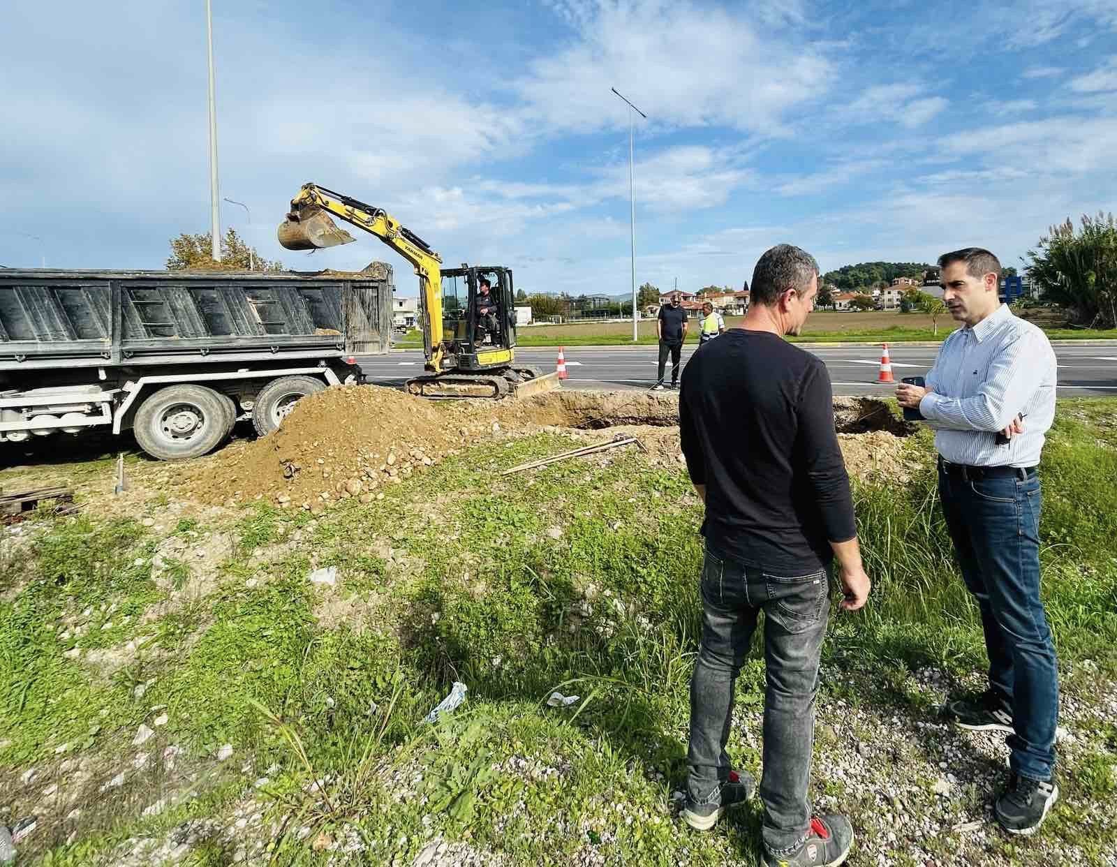 Πινακίδα Μεταβλητών Μηνυμάτων επί της Ε.Ο Πατρών – Πύργου στον κόμβο Λαστεϊκων