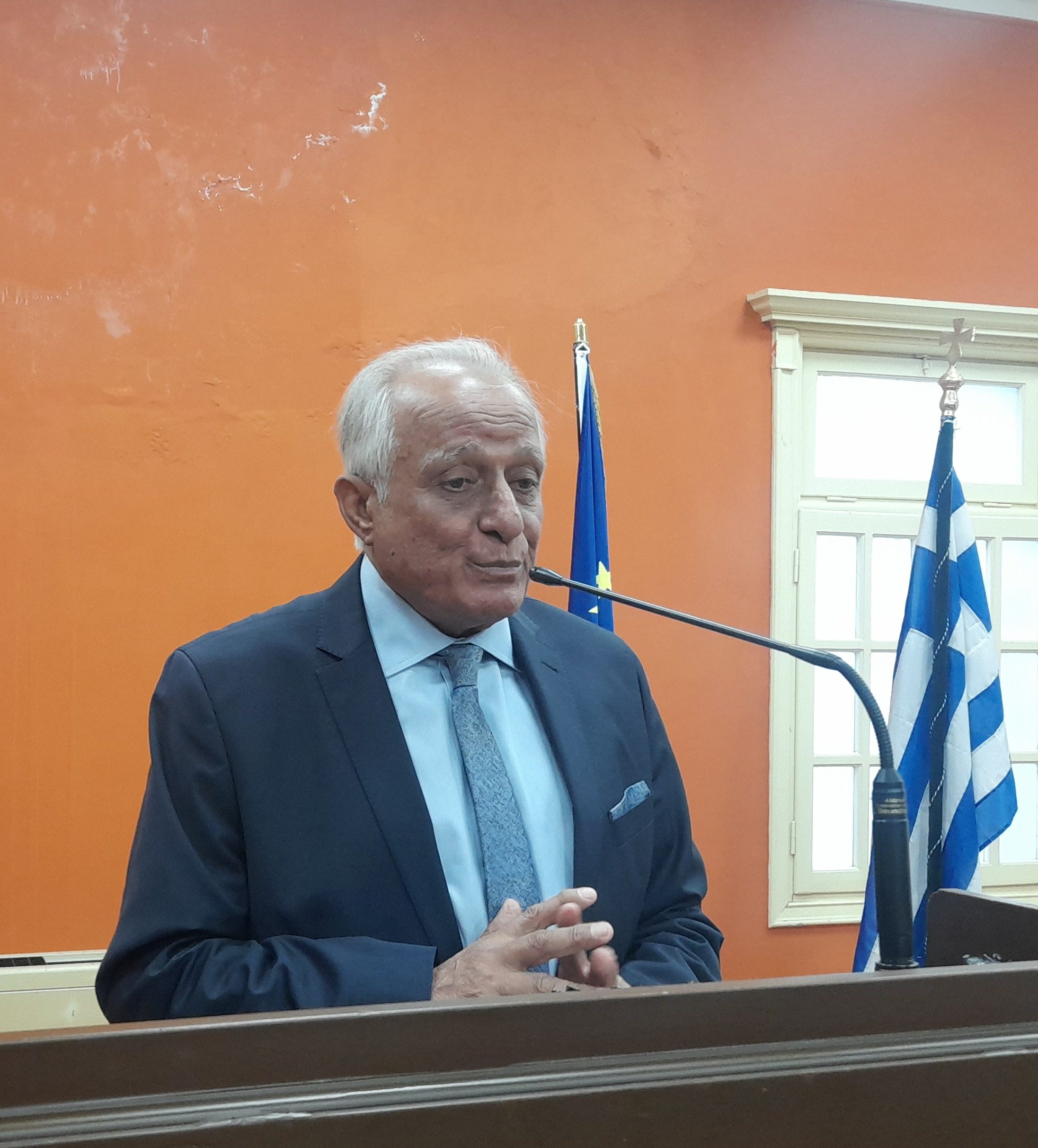 Επιτυχημένη η εκδήλωση στον Πύργο με ομιλητή τον Πρέσβη της Κύπρου