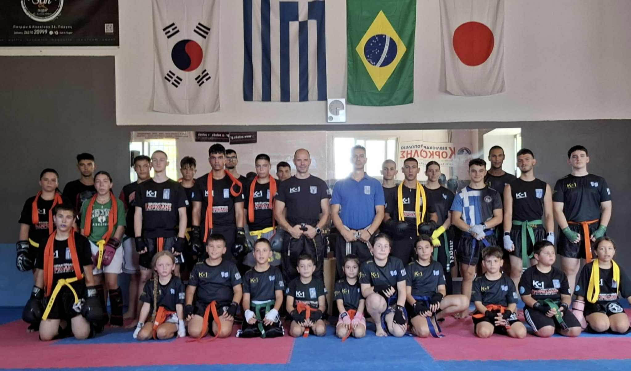 Panagiotopoulos Τeam: Με απόλυτη επιτυχία οι εξετάσεις έγχρωμων ζωνών