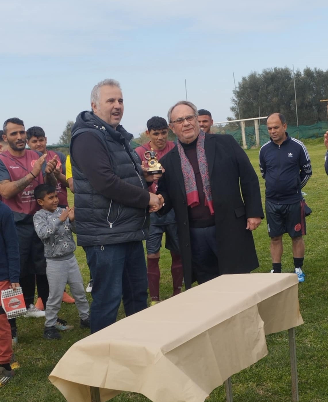 Κένταυρος Σωστίου: Ευχαριστήριο για Παπαδάκο