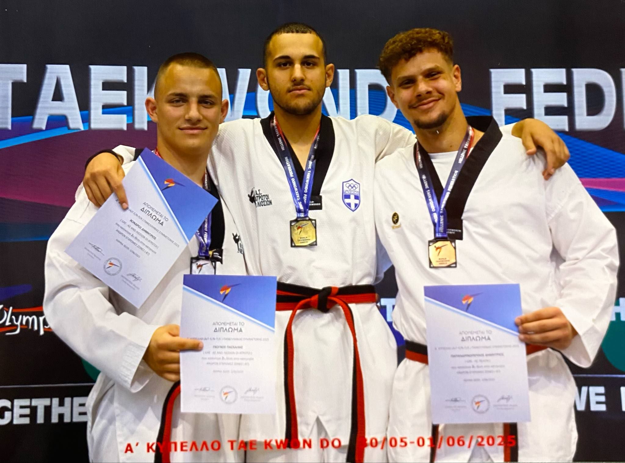 Τάε Κβον Ντο Πύργου «Πέλοψ»: Χάλκινο ο Παπανδρινόπουλος στο Πανελλήνιο Κύπελλο