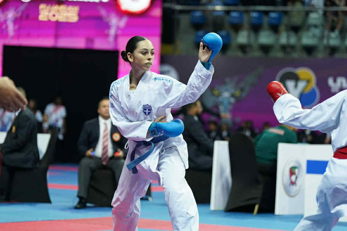 Α.Σ. Καράτε Μαχητές Ηλείας: Πέμπτη η Παρασκευοπούλου στο Πανελλήνιο πρωτάθλημα