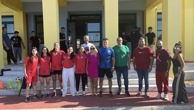 Τα κορίτσια του ΠΑΣ Πύργος στο Σιμόπουλο για την «Ημέρα Σχολικού Αθλητισμού»