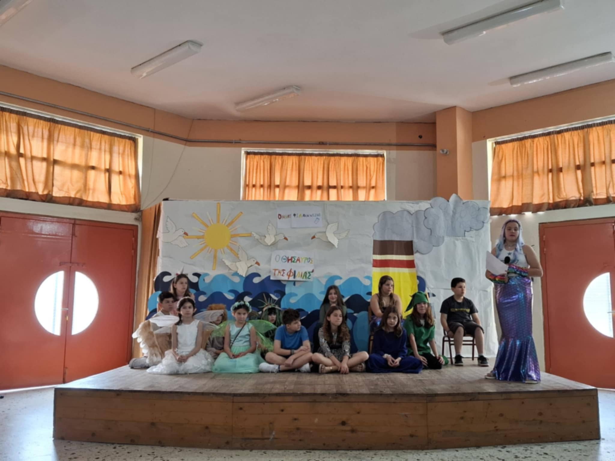 «Ο Θησαυρός της Φιλίας» –Θεατρική Παράσταση στο 1ο Πειραματικό Δημ. Σχολείο Πύργου [video]