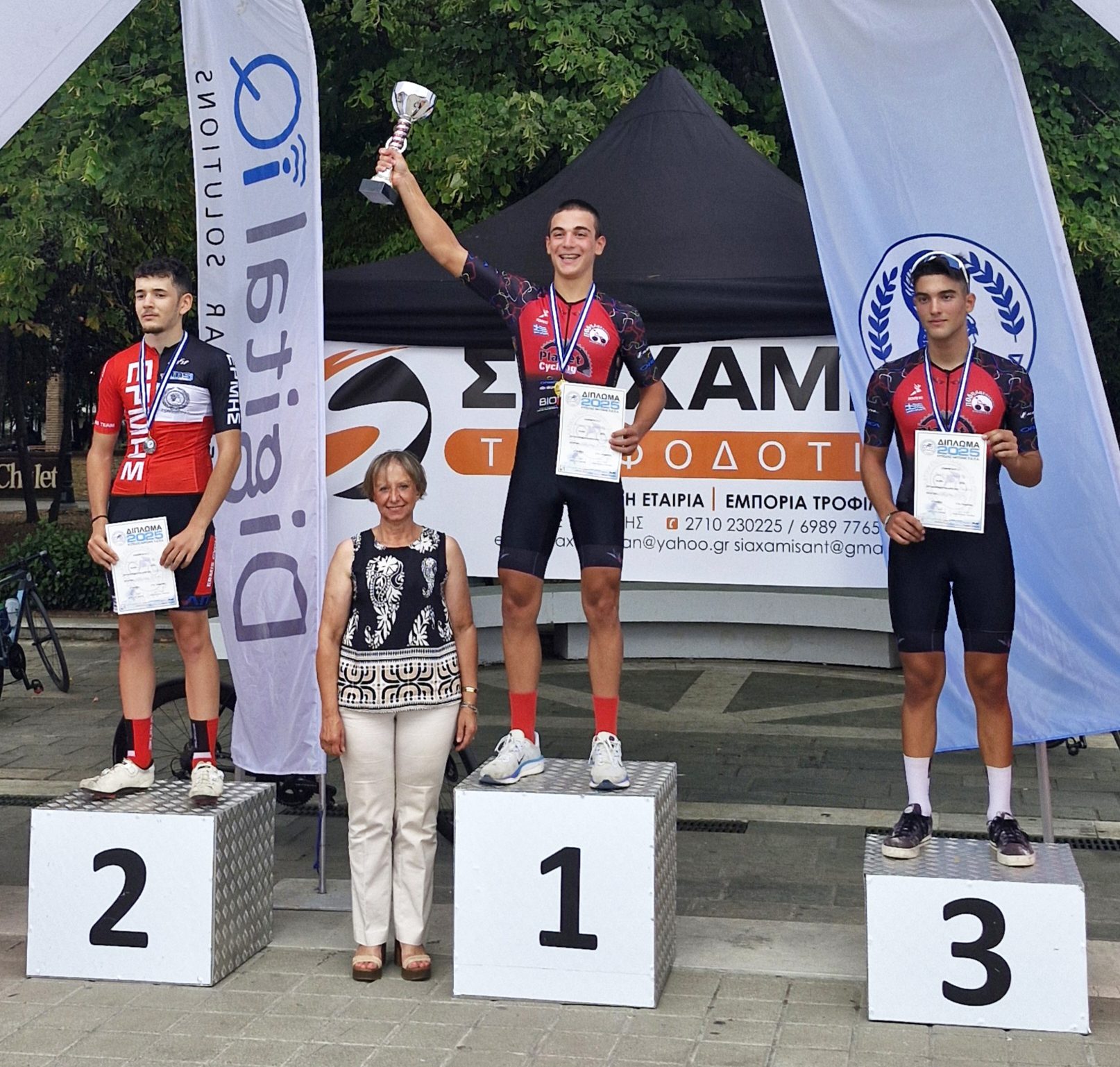 Ποδηλατοδρόμος Πύργου: Νικητής στους εφήβους ο Κοκοσιούλης στην Τρίπολη-Τρίτος ο Νικόλας Βίλα
