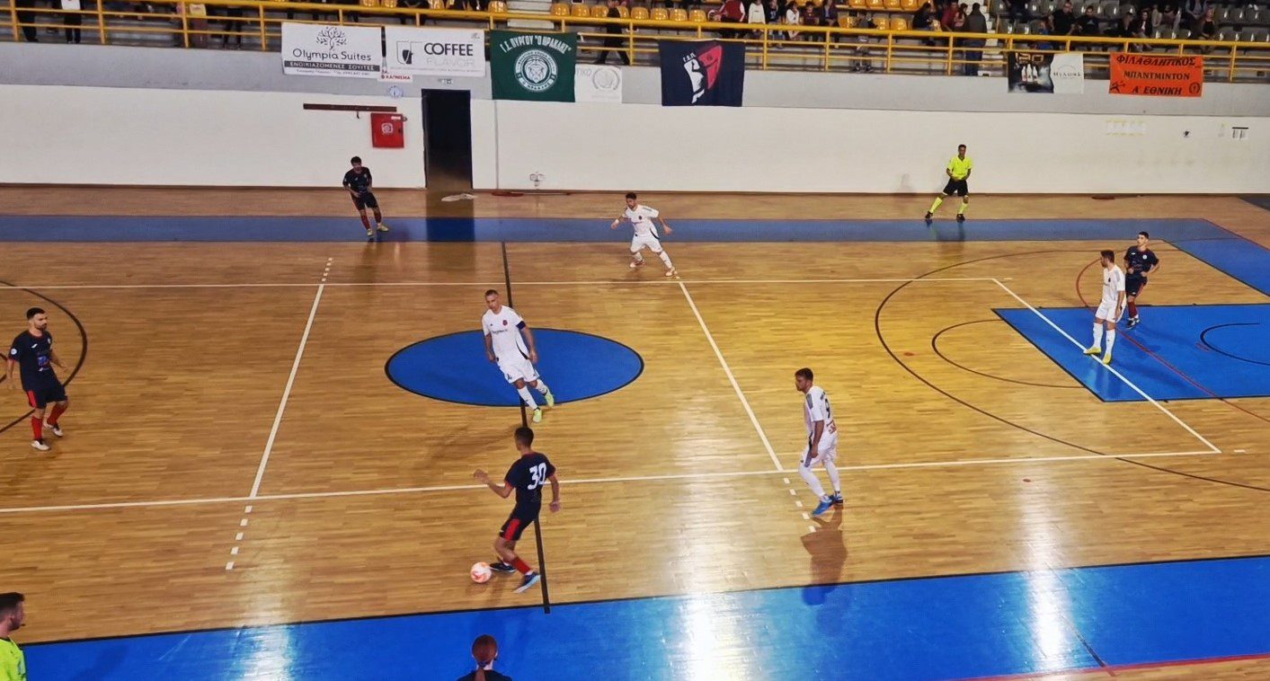 Pyrgos Futsal: Με Θρακομακεδόνες στην Αθήνα την Κυριακή