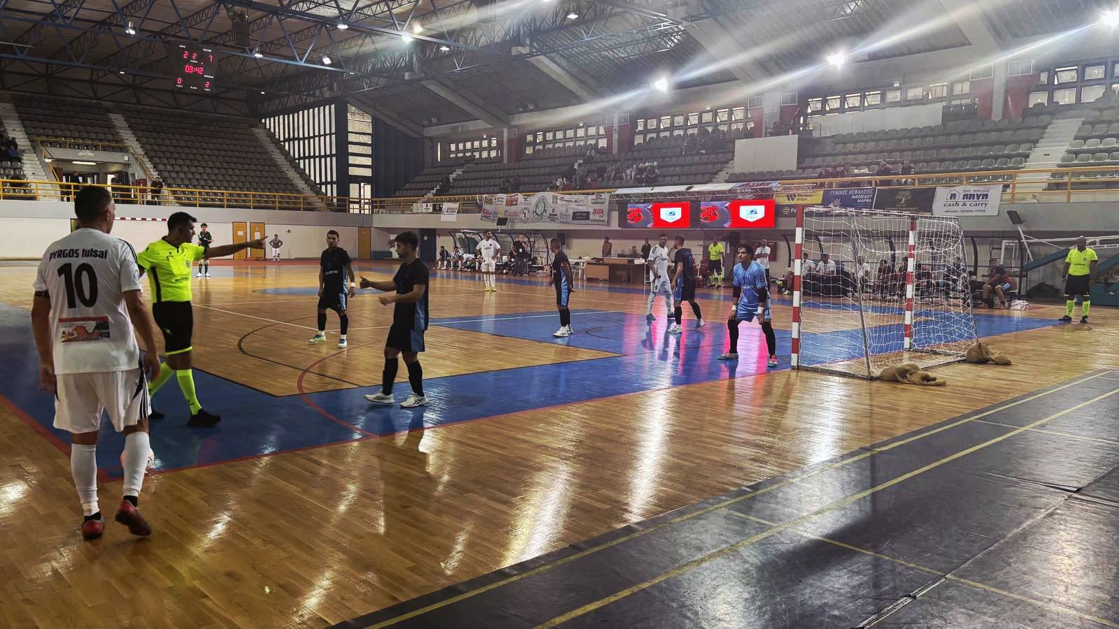 Pyrgos Futsal: Την Κυριακή στον Πύργο με Τράχωνες