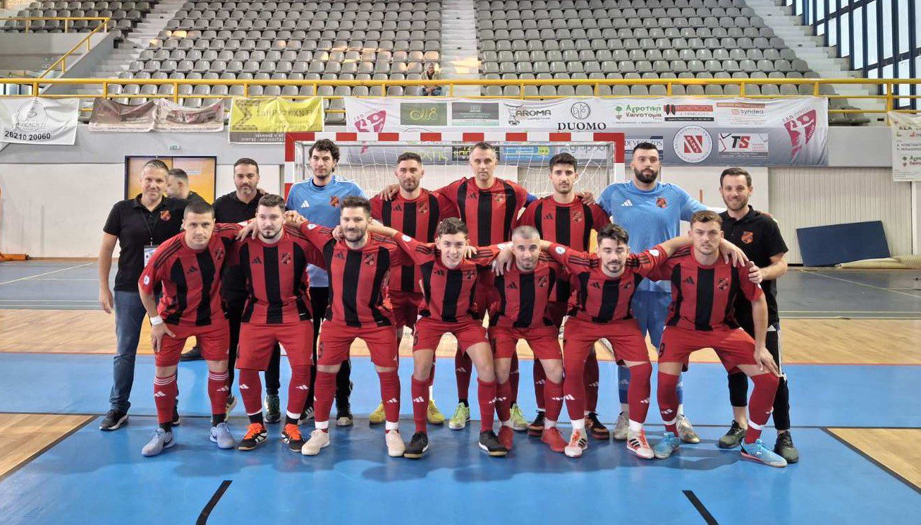 Futsal Super League: Τρίτη νίκη για τον Pyrgos Futsal
