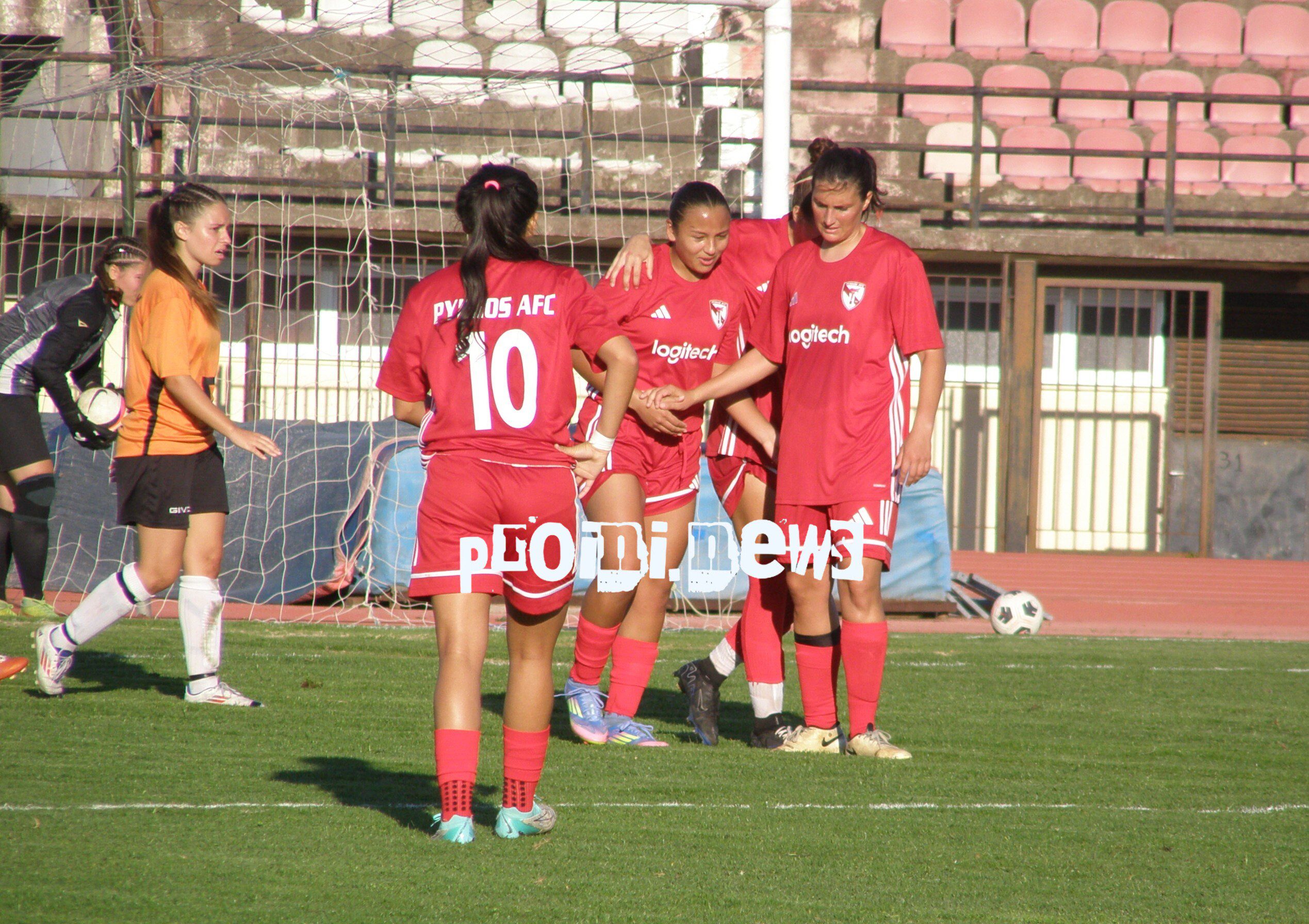 ΠΑΣ Πύργος/Γυναίκες: Διέλυσε την Σπάρτη με 8-0!