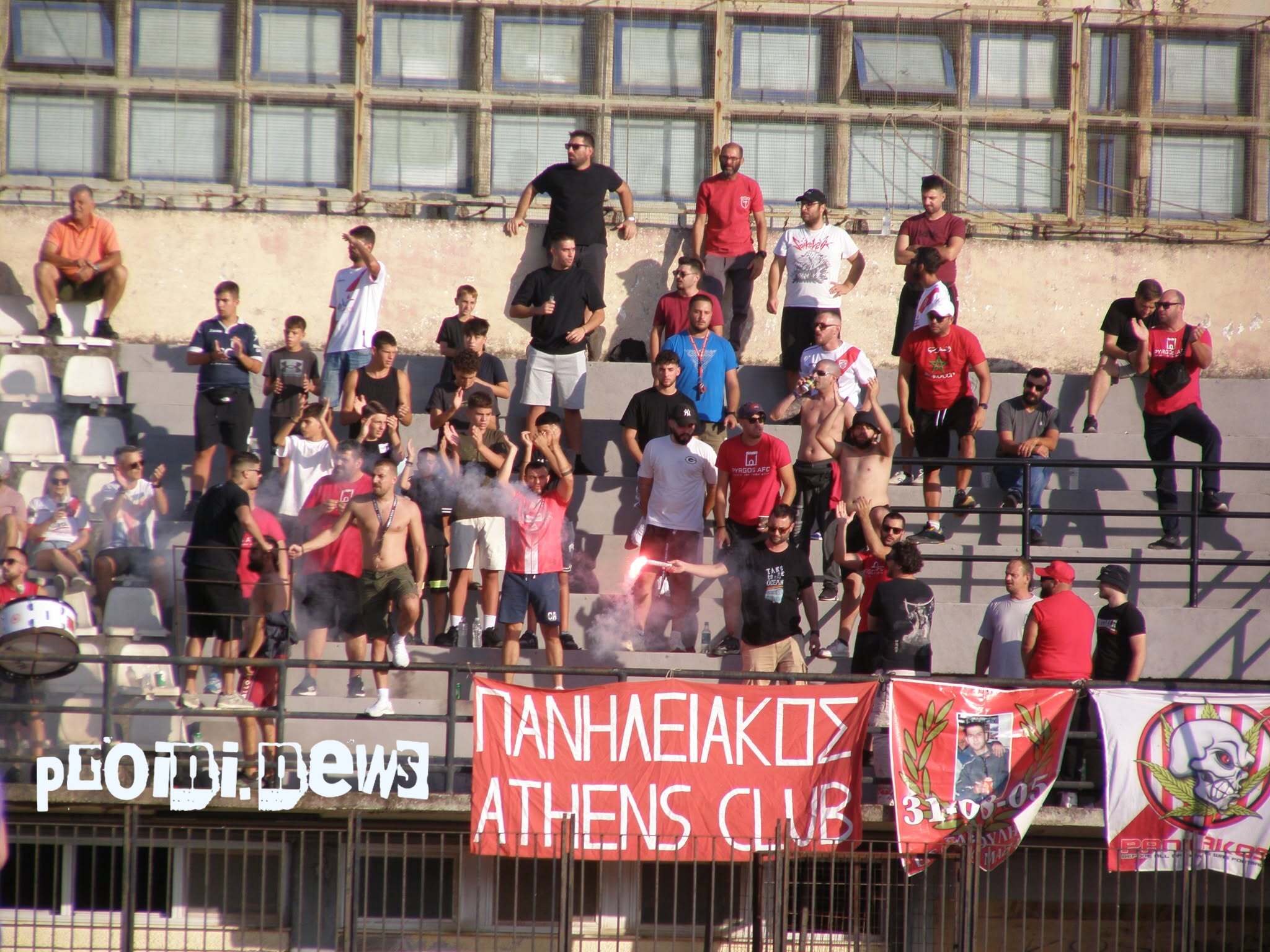 Εκδρομή στο Αίγιο για την πρεμιέρα του ΠΑΣ Πύργος οι «Red Boys»