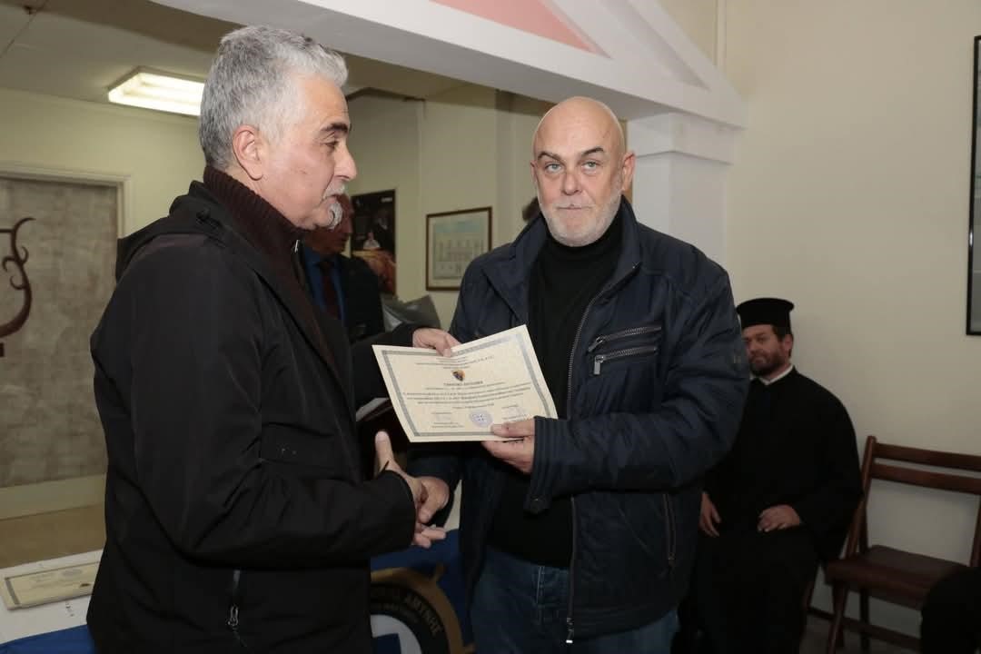 Βράβευση της Στασινοπούλου από την Ε.Α.Α.Ν. Ηλείας