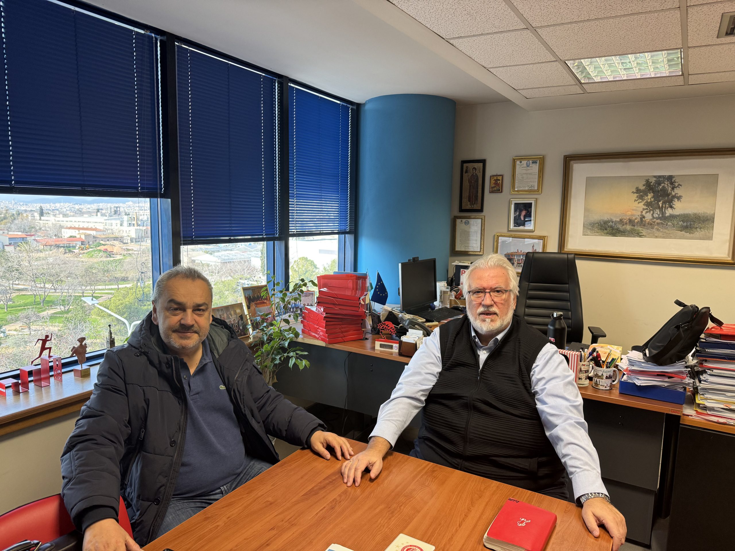 Στη Γενική Γραμματεία Ενωσιακών Πόρων και Υποδομών ο Δήμαρχος Πηνειού κ. Αλέξης Καστρινός