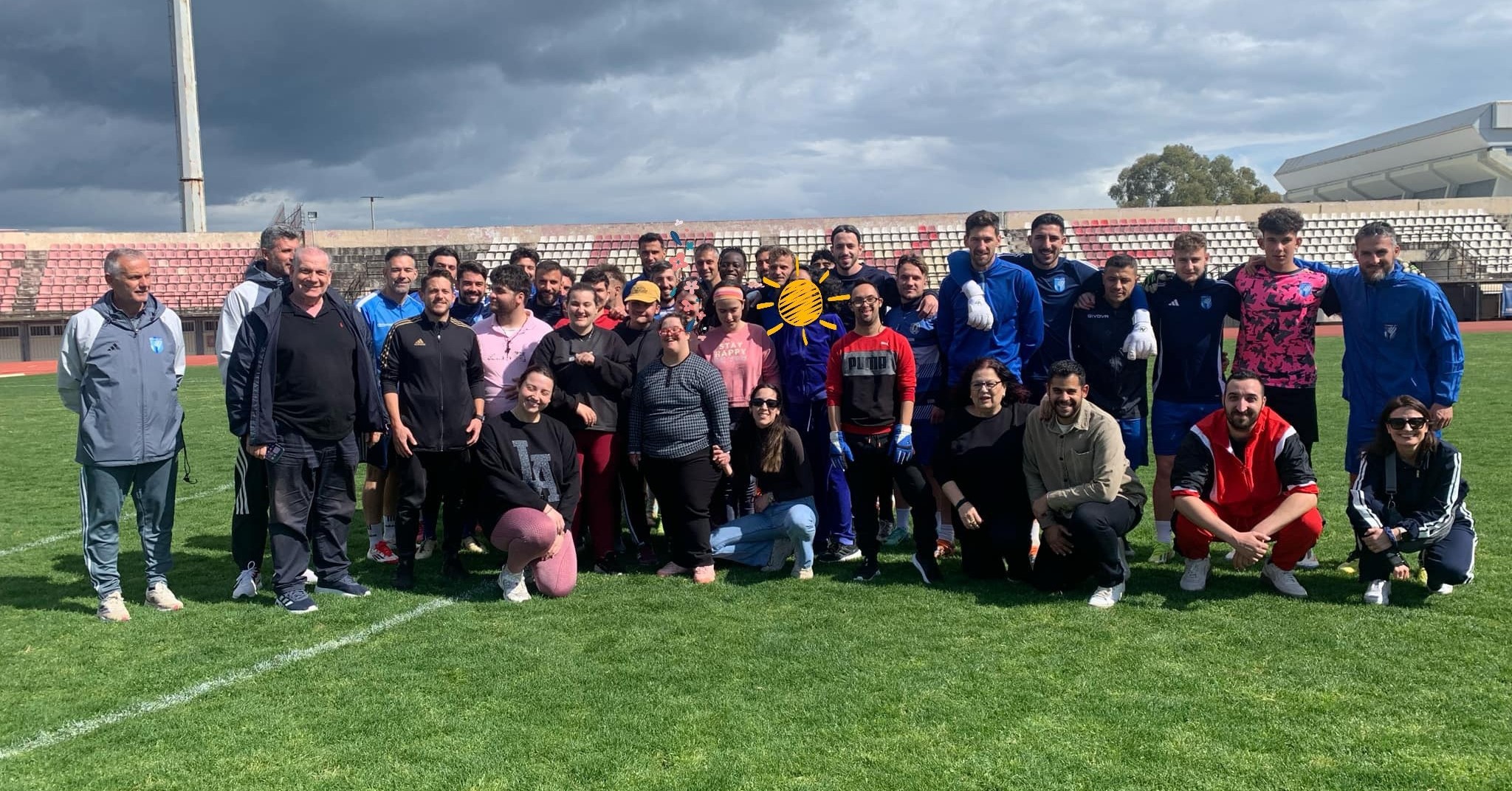 Πύργος F.C. Θύελλα: Έπαιξε ποδόσφαιρο με παιδιά του Κ.Δ.Α.Π. ΑμεΑ «Διάπλασις»