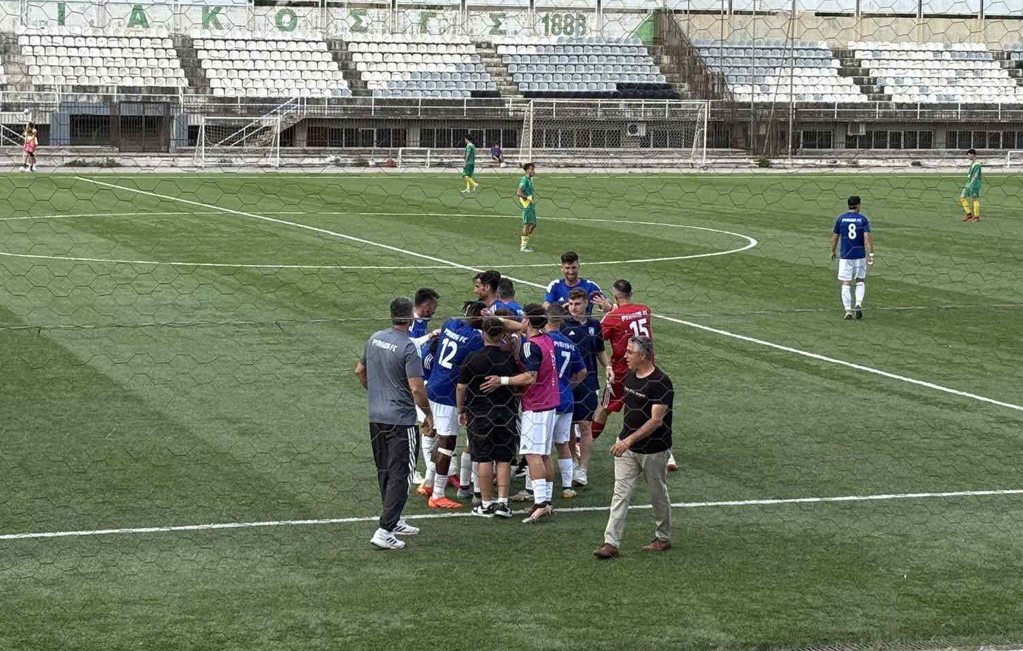 Πανθουριακός-Πύργος F.C. Θύελλα 1-2: «Ατσαλάκωτος» και στην Καλαμάτα-Πρώτος και αήττητος στα μπαράζ