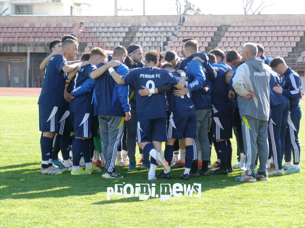 Μπαράζ πρωταθλητών Ε.Π.Σ.: Το πρόγραμμα του Πύργος F.C. Θύελλα