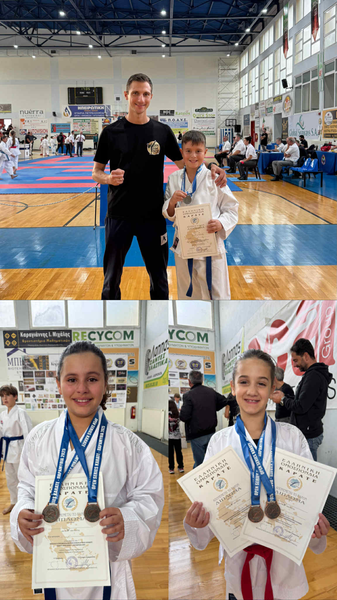 Α.Σ. Ακαδημία Καράτε Θρίαμβος Πύργου: Εντυπωσιακός στην πρώτη του εμφάνιση στην Θεσπρωτία