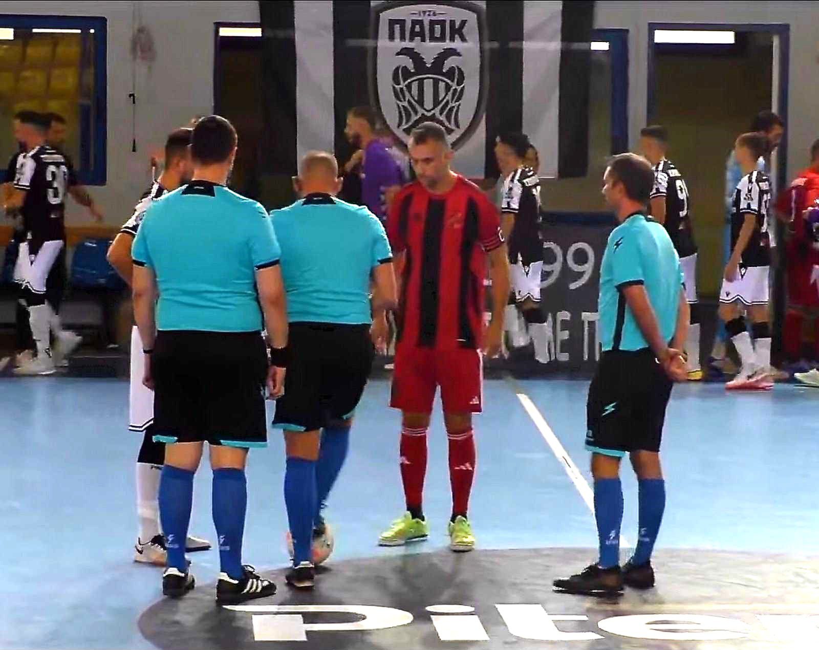 Pyrgos Futsal 2024: Στη Θεσσαλονίκη η πρώτη νίκη – 6-5 τον ΠΑΟΚ με σόου Τζανέτου