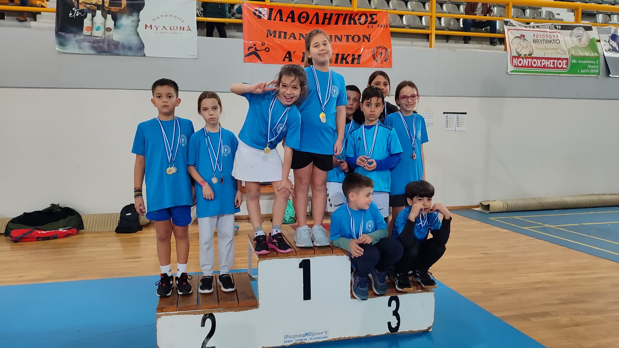 Μπάντμιντον/Φιλαθλητικός: Περιφερειακό τουρνουά με δυνατές συγκινήσεις