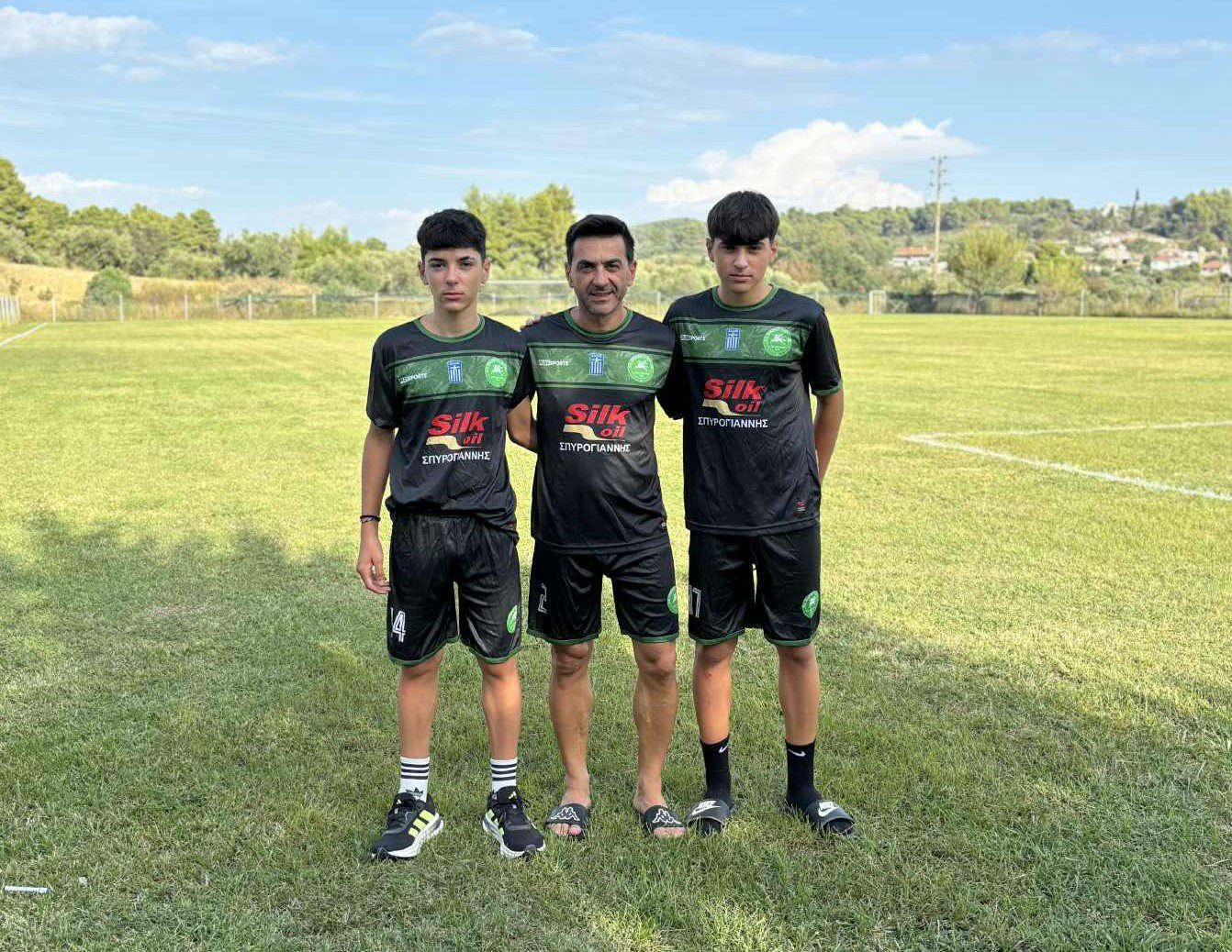 Ο Χριστόπουλος και οι γιοι του μαζί στον Πήγασο!