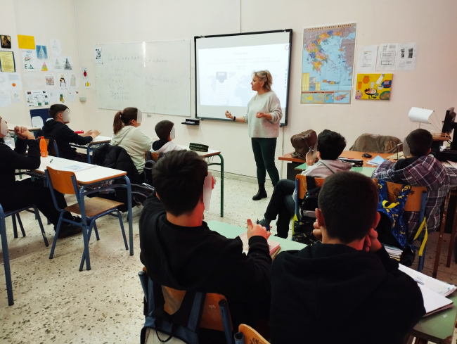 2ο Γυμνάσιο Πύργου: Υλοποίηση εκπαιδευτικού προγράμματος Αγωγής Υγείας «Ανασαίνω Ελεύθερα – Ζω Ελεύθερα»