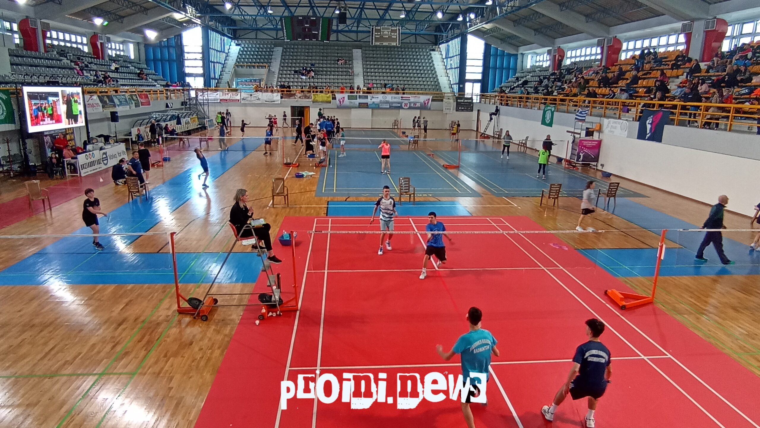 Πανελ. πρωτ. μπάντμιντον: Σπουδαία διοργάνωση και θεαματικοί αγώνες στον Πύργο (φωτό)