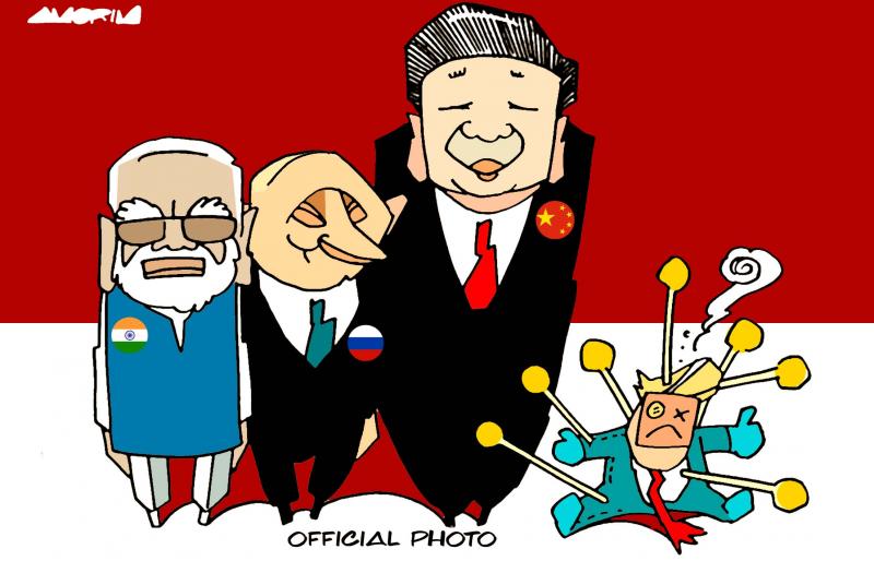 Η Κίνα πρωταγωνιστεί, ο Τραμπ κομπάζει και η Φον ντερ Λάιεν περί άλλων τυρβάζει