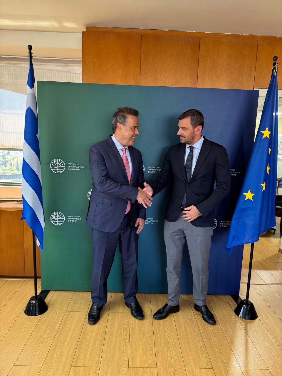 Συνάντηση Σταύρου Παπασταύρου- Ανδρέα Νικολακόπουλου