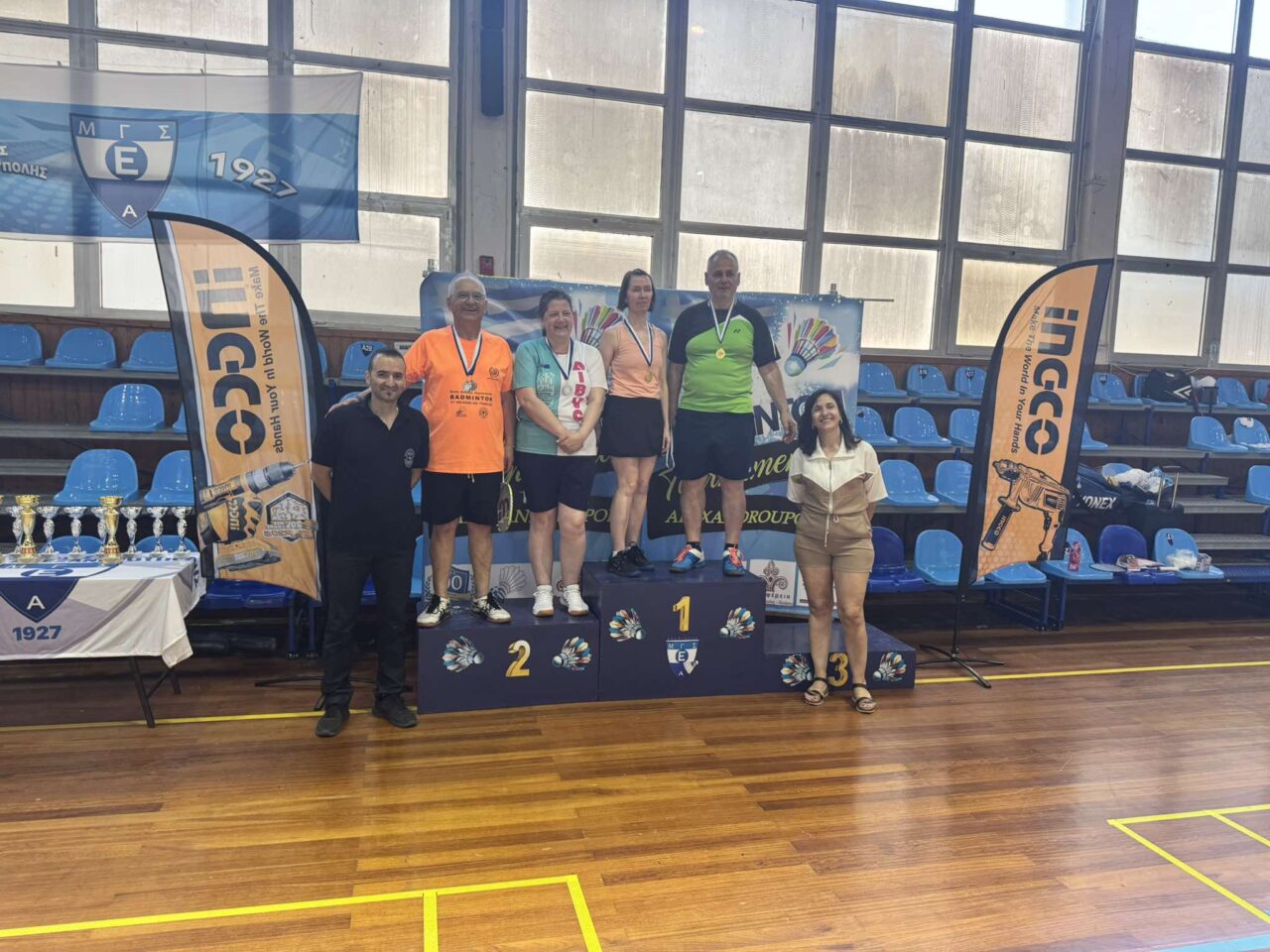 Μπάντμιντον: Διονυσόπουλος & Λιάτος στο βάθρο στην Αλεξανδρούπολη