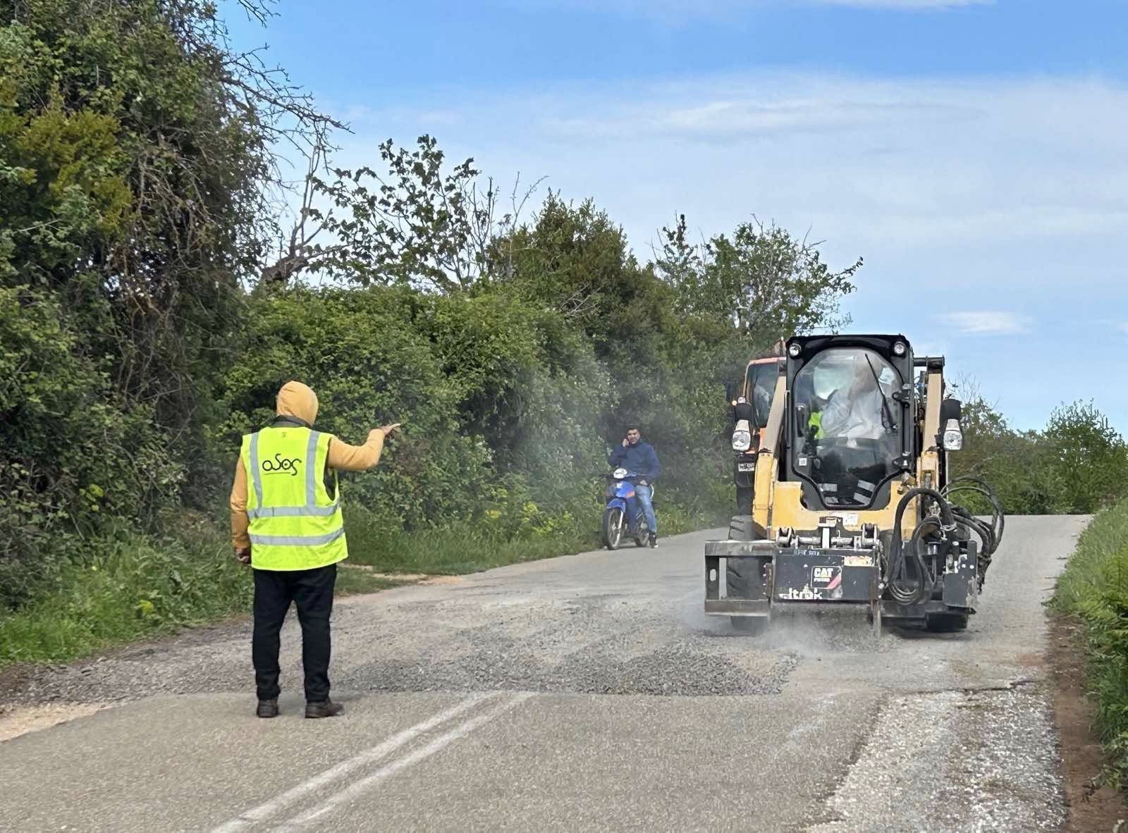 Συνεχίζεται το έργο συντήρησης του οδικού Δικτύου της Ηλείας