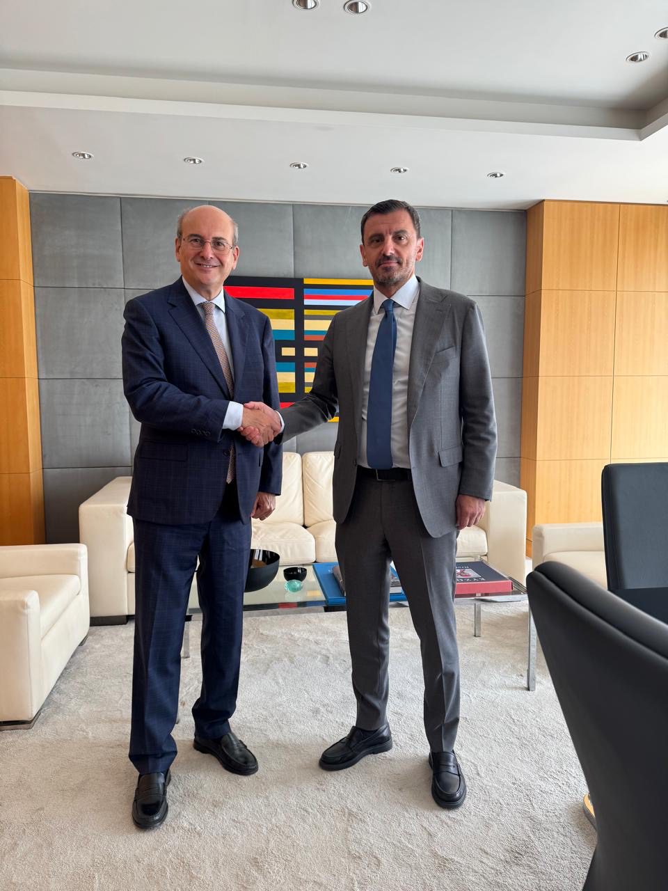 Οι προτάσεις του Ανδρέα Νικολακόπουλου στον Αντιπρόεδρο της κυβέρνησης Κωστή Χατζηδάκη