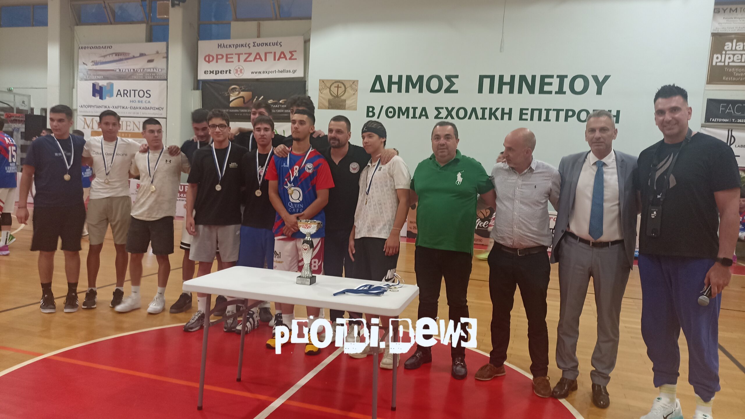 Μπάσκετ: Απονομή για το εφηβικό της Α.Ε. Βαρθολομιού