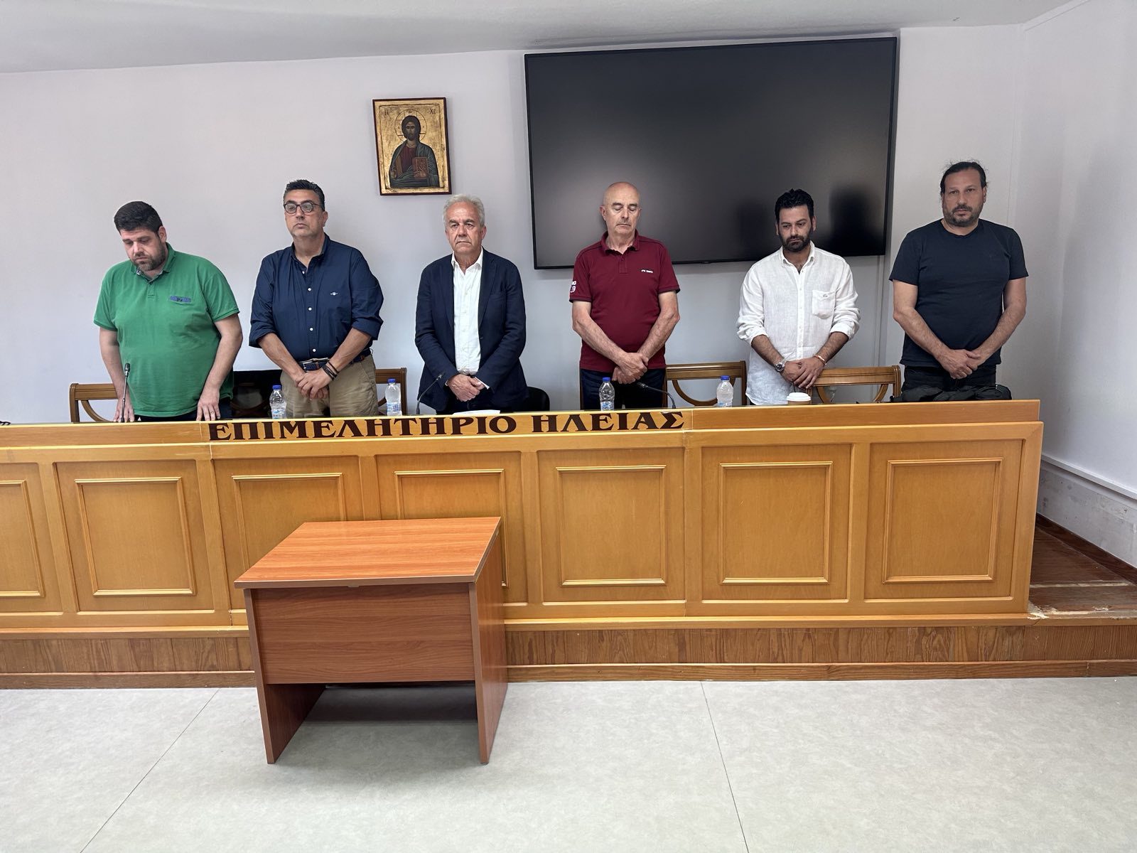 Ανασυγκρότηση του Διοικητικού Συμβουλίου του Επιμελητηρίου Ηλείας