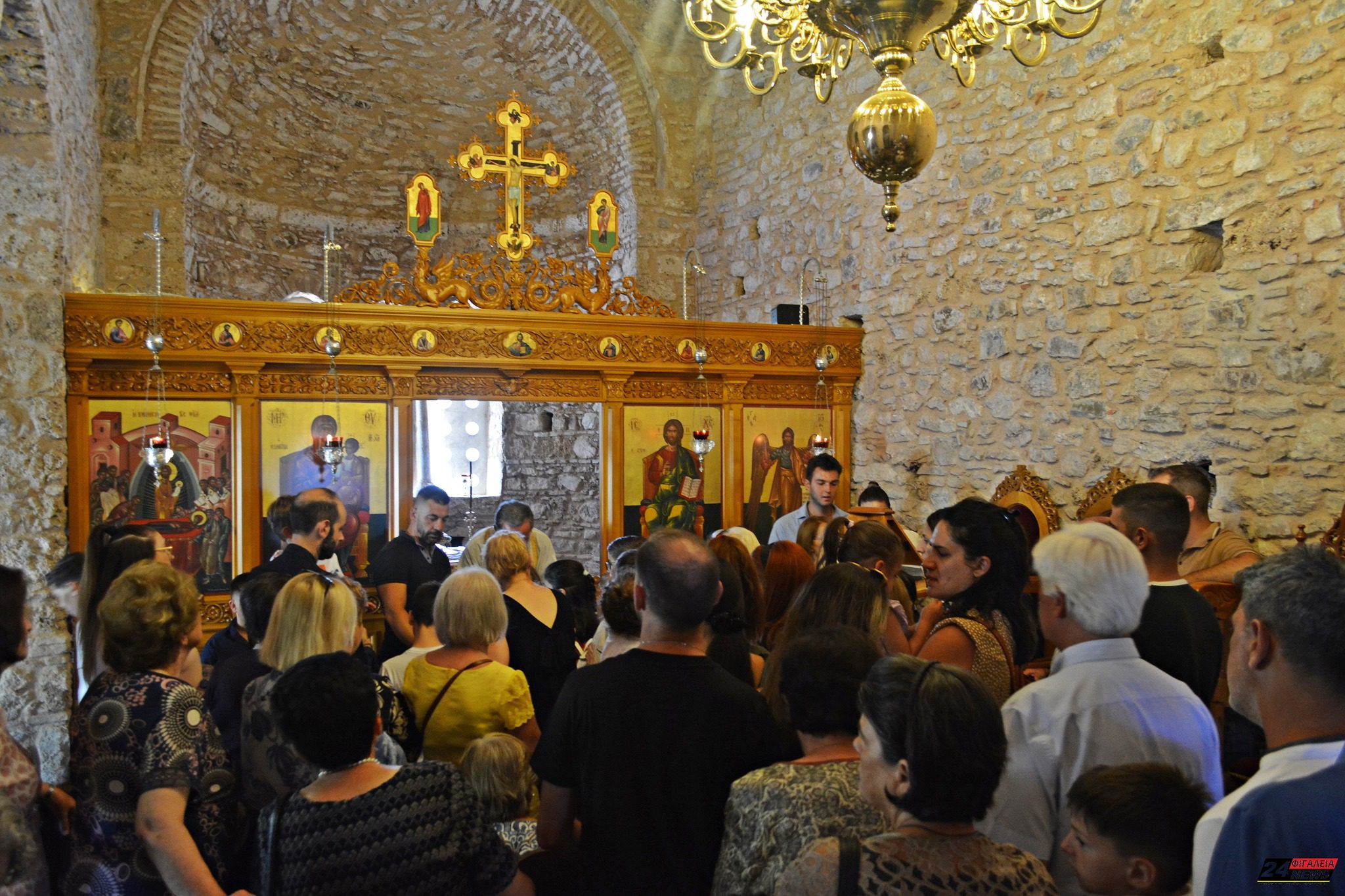 «Βούλιαξε» από κόσμο το Παλαιότερο Βυζαντινό Μνημείο της Ηλείας