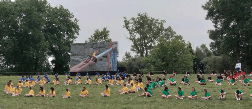 Τα παιδιά οι πρωταγωνιστές της τελετής αφής της Ολυμπιακής Φλόγας!