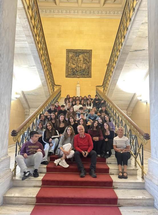 3ο Γυμνάσιο Πύργου: Εκπαιδευτική επίσκεψη στη Βουλή των Ελλήνων