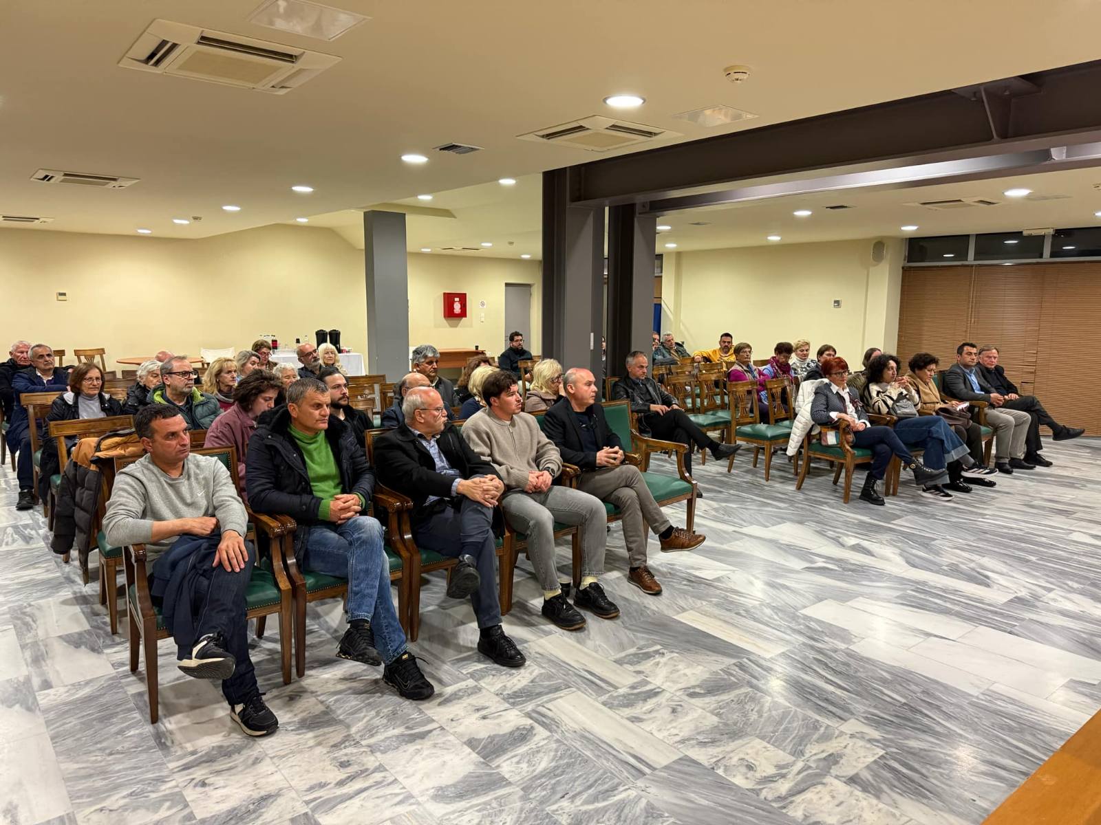 Με επιτυχία η εκδήλωση στο δημαρχείο Αρχαίας Ολυμπίας με ομιλητή τον Βύρωνα Κοτζαμάνη