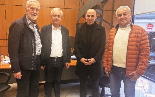 Συνάντηση Προέδρου Επιμελητηρίου Ηλείας με Ένωση Ξενοδόχων Δυτικής Ηλείας