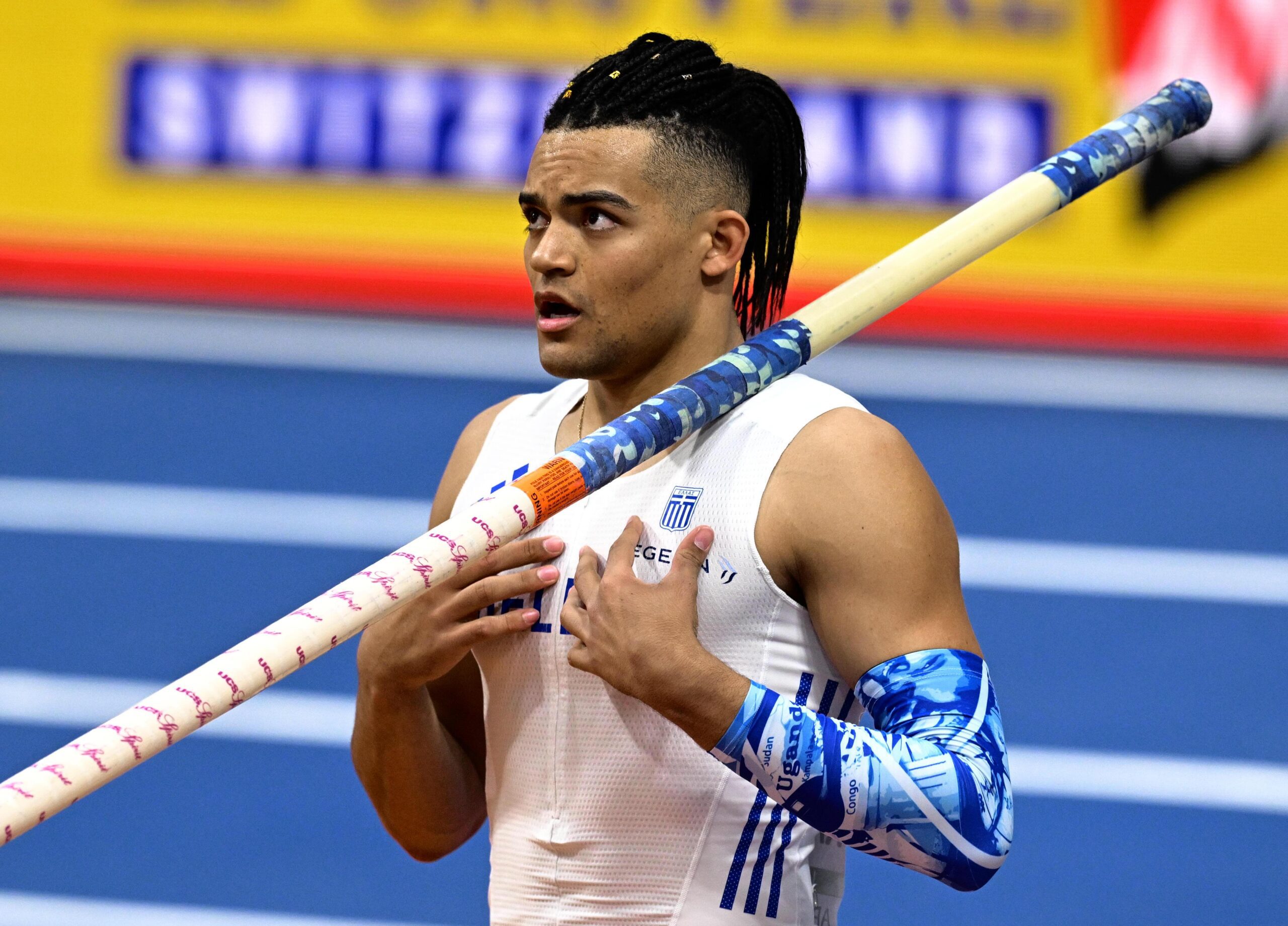 Δεύτερος ο Καραλής στη Σιαμέν που αποχώρησε λόγω τραυματισμού στο χείλος