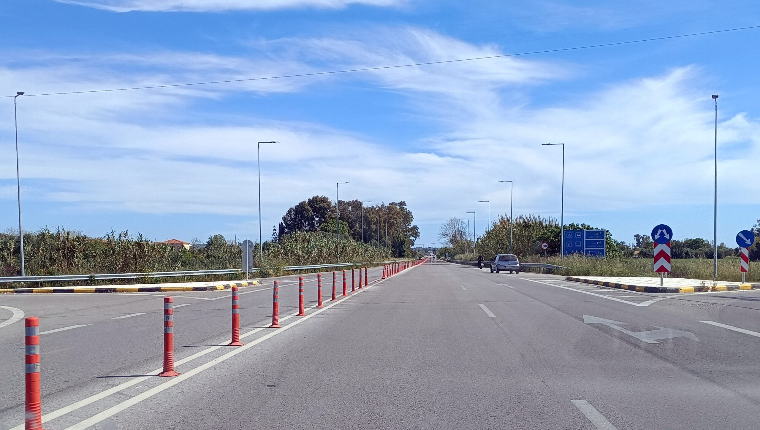 Πατρών-Πύργου: Τα κολωνάκια έσωσαν δεκάδες ζωές