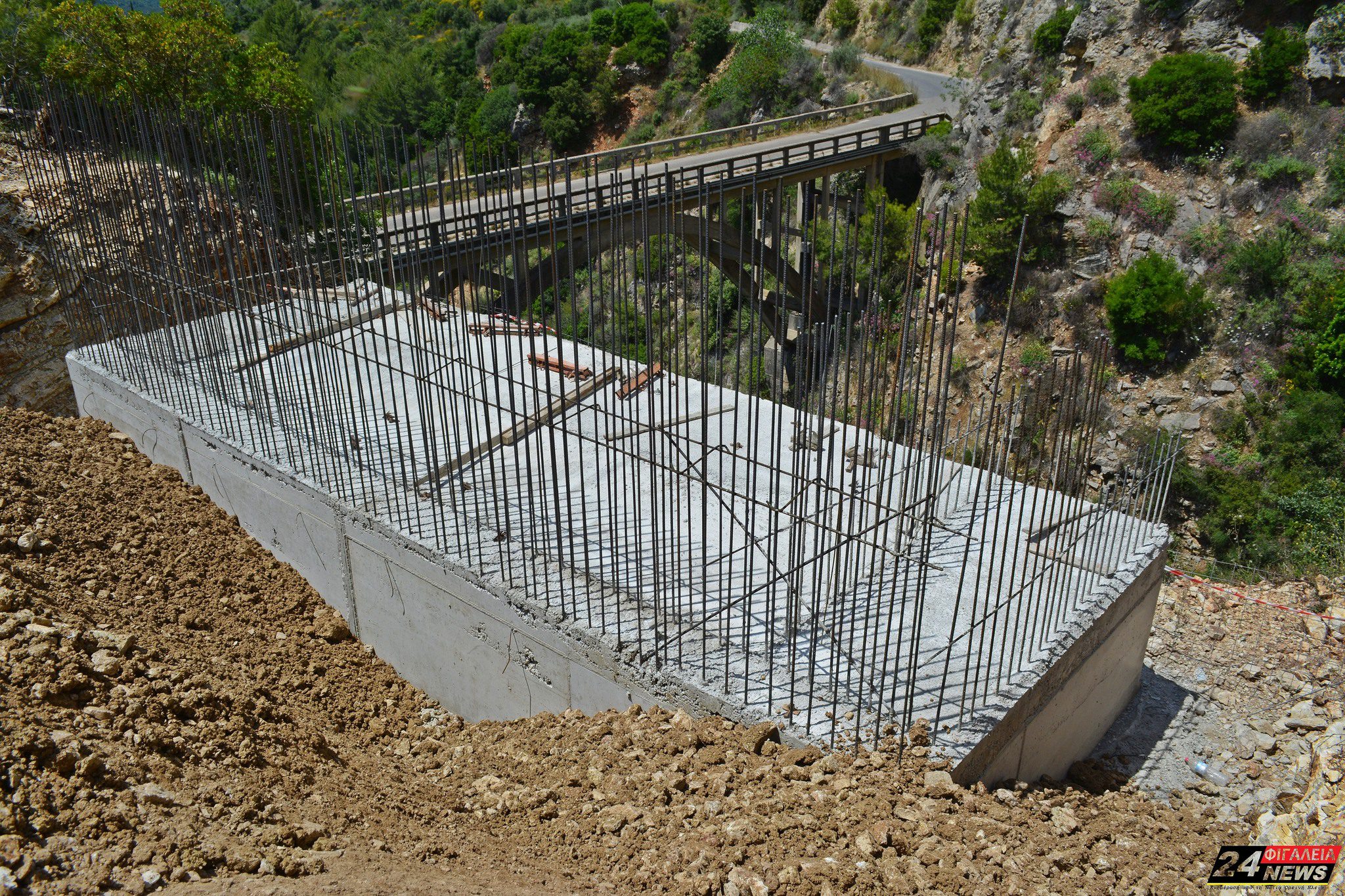 Προχωρά η κατασκευή της νέας Γέφυρας Κορακοφωλιάς