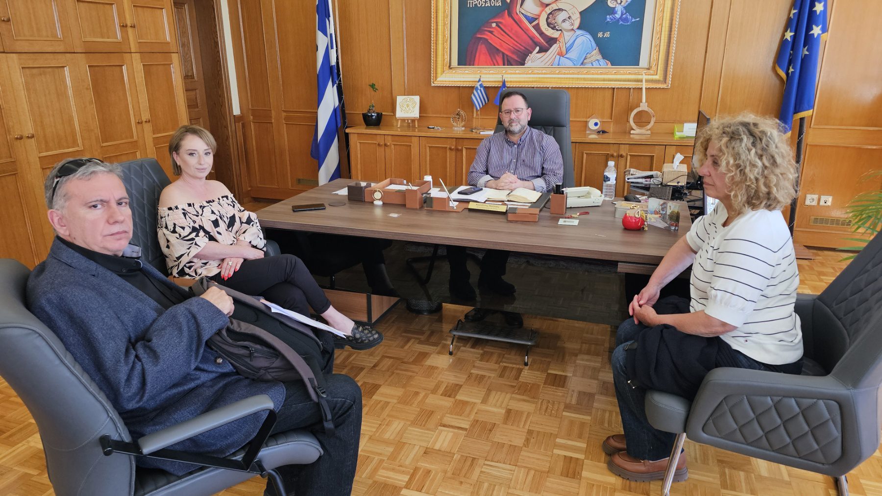 Π.Ε. Ηλείας: Συνάντηση Ν. Κοροβέση με τον Σύλλογο Εργαζομένων στις ΔΟΥ Αχαΐας, Ηλείας, Ζακύνθου και Κεφαλληνίας